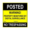 No Trespassing Signs 6-pack